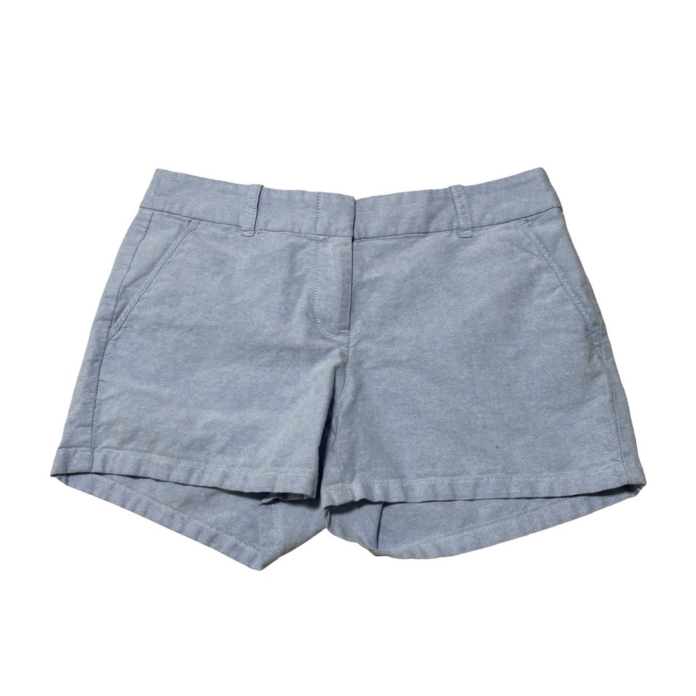 J.Crew Women's Cotton Shorts Blue‎ Size 2 - 29 x 3.5